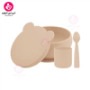 قیمت سرویس غذاخوری چهار تیکه سیلیکونی...