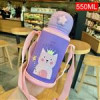 قیمت فلاسک نی دار استیل کودک 550 میلی لیتر طرح cute...