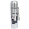 قیمت فلاسک 500 میل بند دار نقره ای طرح کاخ STAINLESS