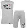 قیمت ست تاپ و شلوارک مردانه 27 مدل SELECT STAY STYLISH کد B71