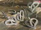 قیمت سرویس نقره طرح عشق - کد 58566