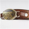 قیمت دستبند چرم با حدید اصلی مردانه کد 440