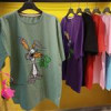 قیمت تیشرت زنانه لانگ خرگوش هویج به دست کد 1011