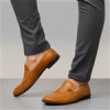 قیمت کفش کالج مازراتی مردانه عسلی طرحدار مدل M372