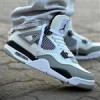 قیمت 834 کتونی جردن 4 رنگ سفید مردانه nike Jordan 4