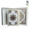 قیمت قرآن وزیری جعبه دار سفید پلاک رنگی خورشیدی