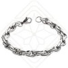 قیمت دستبند استیل زنجیری -065