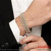 قیمت دستبند رولکس مردانه Rolex Bracelet کد DSB18109W