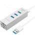 قیمت ORICO ASH3L-U3 Aluminum 3 Port USB3.0 to RJ45 Gigabit Ethernet Adapter Hub