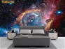 قیمت کاغذ دیواری سه بعدی اتاق خواب کهکشان DA-4513