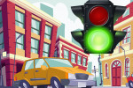 بازی آنلاین کنترل ترافیک