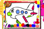 بازی کتاب رنگ آمیزی هواپیماها