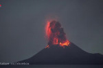 فوران وحشتناک آتشفشان کراکاتوآی اندونزی