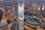 بلندترین برج مسکونی دنیا با تاجی از الماس در دبی ساخته می‌شود!