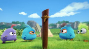 انیمیشن پرندگان خشمگین آبی این داستان رقابت