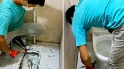 ۲ ساعت طول کشید که دستشویی خونمون رو از ایرانی به فرنگی تبدیل کنم و نتیجه این شد !