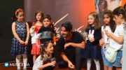 دیدار سهراب پاکزاد با طرفداران کوچکش
