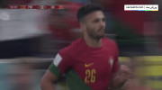 فیلم گل سوم  پرتغال به سوئیس توسط گونزالو راموس جام جهانی ۲۰۲۲ قطر