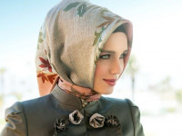 آموزش درست کردن طلق روسری + ترفند پوشیدن روسری طلق دار