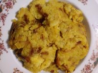 طرز تهیه غذای ساده و پر انرژی سیب زمینی و پیاز ( دو پیازی )
