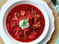 سوپ برش | سوپ قرمز روسی مناسب زمستان