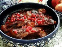 طرز تهیه غذای لذیذ و خوشمزه چلو مرغ اناری