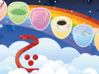 نقاشی و رنگ آمیزی حرف (چـ _ چ) برای کودکان دبستانی
