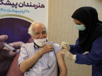 خوشحالی هنرمندانی که واکسینه شدند