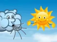 داستان کوتاه کودکانه باد و خورشید + دانلود صوتی قصه