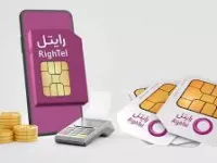 کد دستوری رایتل برای افزایش اعتبار از طریق شارژ عادی