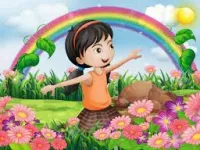 دانلود آهنگ کودکانه شاد یک باغ پر شکوفه + متن آهنگ