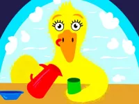 داستان تصویری کودکانه کوتاه اردک نرمالو