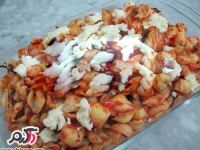 دستور تهیه پاستا باسس ریحان و گوجه فرنگی