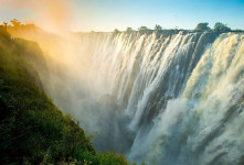 آبشار ویکتوریا / ترسناک ترین استخر دنیا / استخر شیطان در آفریقا
