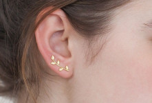 مدل گوشواره دخترانه ۱۴۰۱ بدل و طلا که استایل شما را تماشایی میکند!