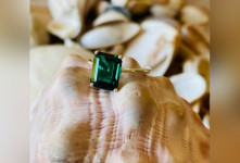 انگشتر عقیق سبز ۱۴۰۱ | ۳۵ عکس انگشتر عقیق سبز زنانه ظریف و شکیل