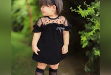 لباس محرم بچه گانه ۱۴۰۱ مشکی رنگ [دختر - پسر] با طراحی فوق العاده زیبا و کیوت