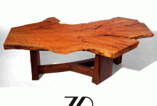 میز جلو مبلی کم جا استیل و چوبی