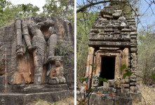 کشف معابد گمشده، سازه‌های بودایی و غارها در منطقه حفاظت شده جنگل بنداوگر!