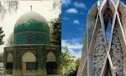 افتتاح آرامگاه‏ های حکیم عمرخیام، عطار نیشابوری و کمال ‏الملک در نیشابور(1342 ش)