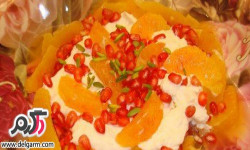 مواد لازم و تهیه سالاد انار مخصوص شب یلدا