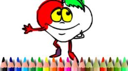 بازی رنگ آمیزی میوه ها