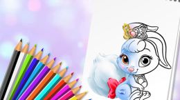 کتاب رنگ آمیزی حیوانات بامزه