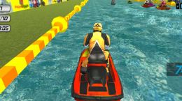 بازی مسابقه با جت اسکی
