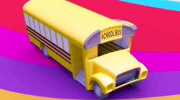کارتون شهر ماشین ها - اتوبوس مدرسه قسمت اول