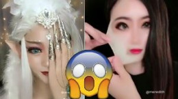 ویدیو باورنکردنی کره ای‌ها قبل و بعد آرایش !!