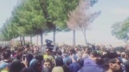 جمعیت انبوه طرفداران در مراسم تشییع و خاکسپاری بهنام صفوی