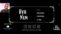 گیم پلی بازی فوق ترسناک بازی Evil nun
