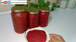 آموزش آسان پخت رب گوجه فرنگی در منزل