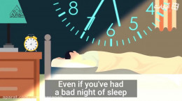 فیلم آموزش ۵ تکنیک شگفت انگیز برای خواب سریع